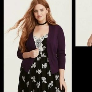 Torrid black&white embroidered chiffon maxi dress